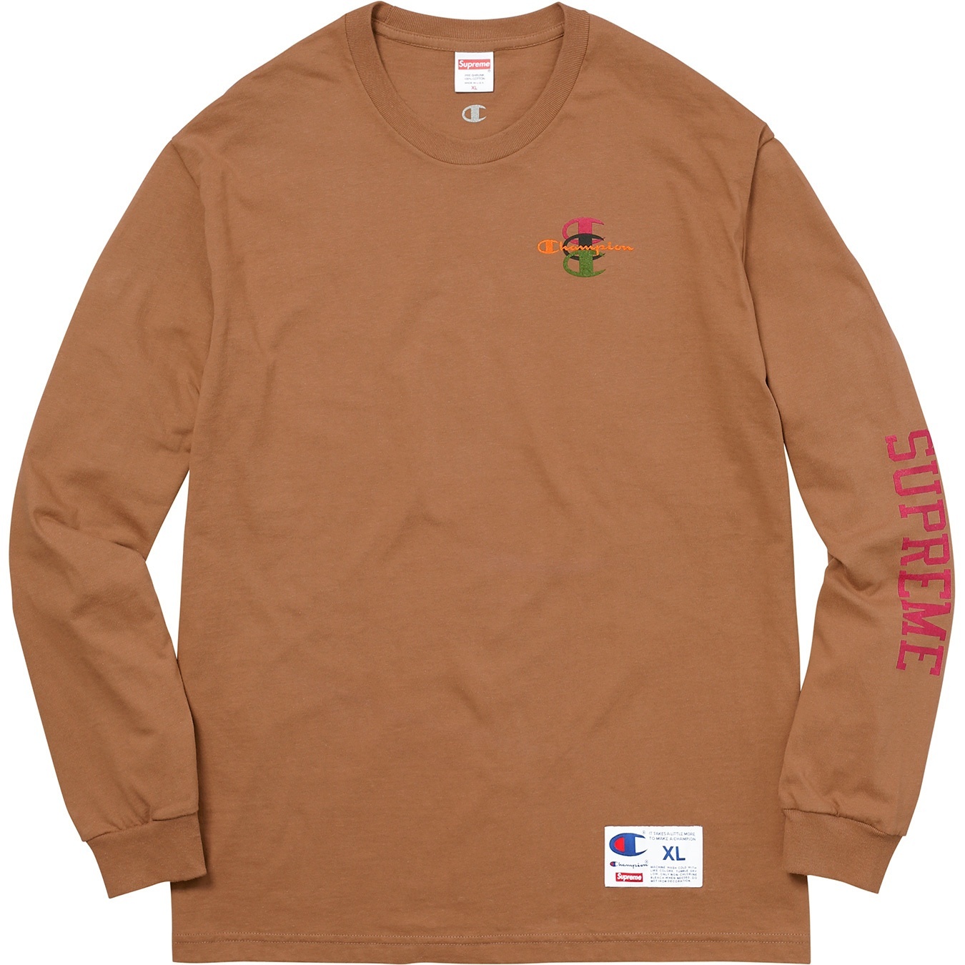 Supreme®/Champion® Stacked C L/S Tee view 13